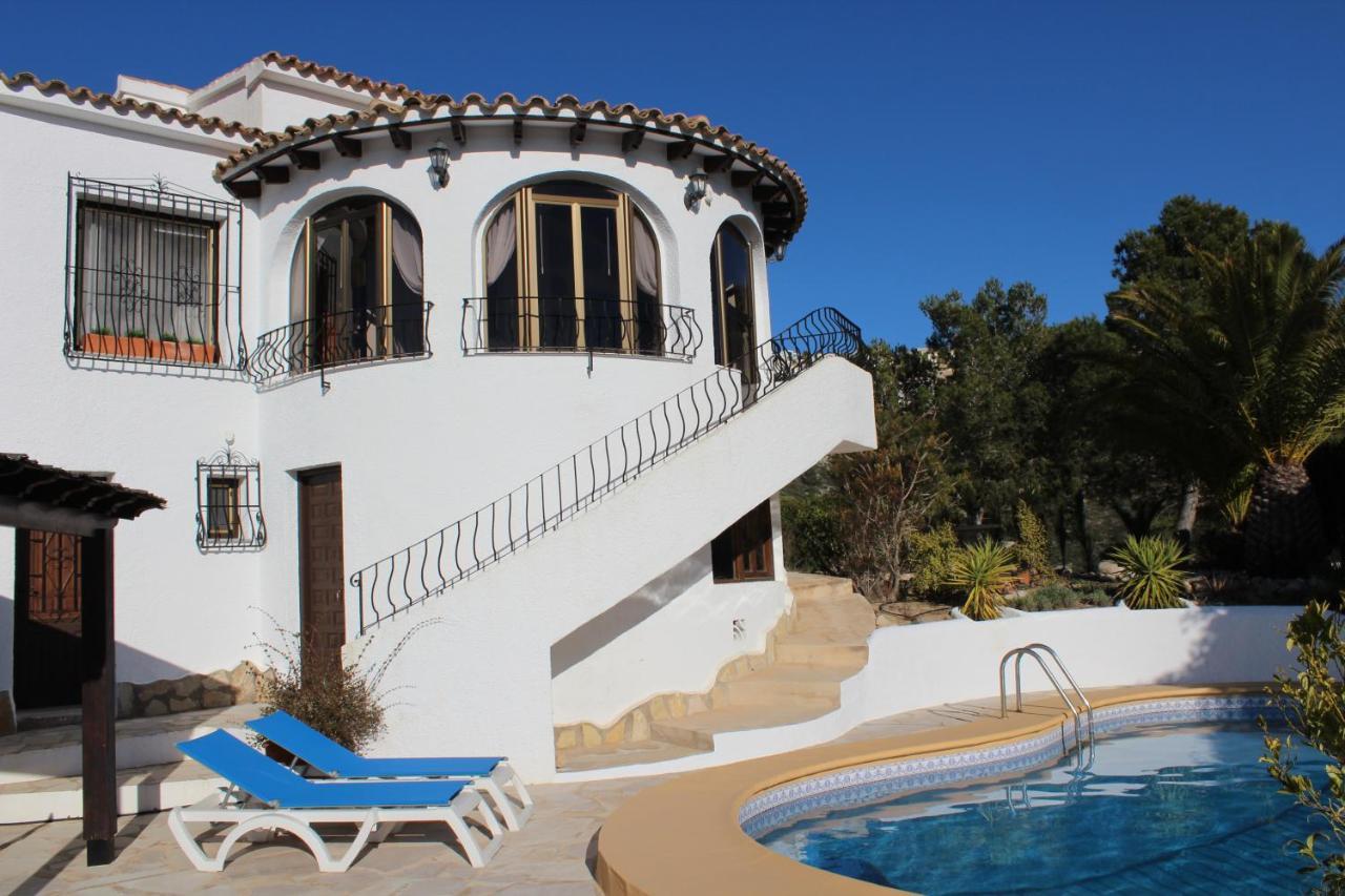 La Madrugada - Luxury Moraira Villa With Sea Views And Private Heated Pool Buitenkant foto