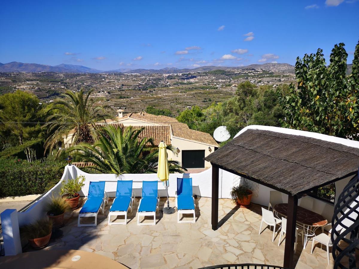 La Madrugada - Luxury Moraira Villa With Sea Views And Private Heated Pool Buitenkant foto