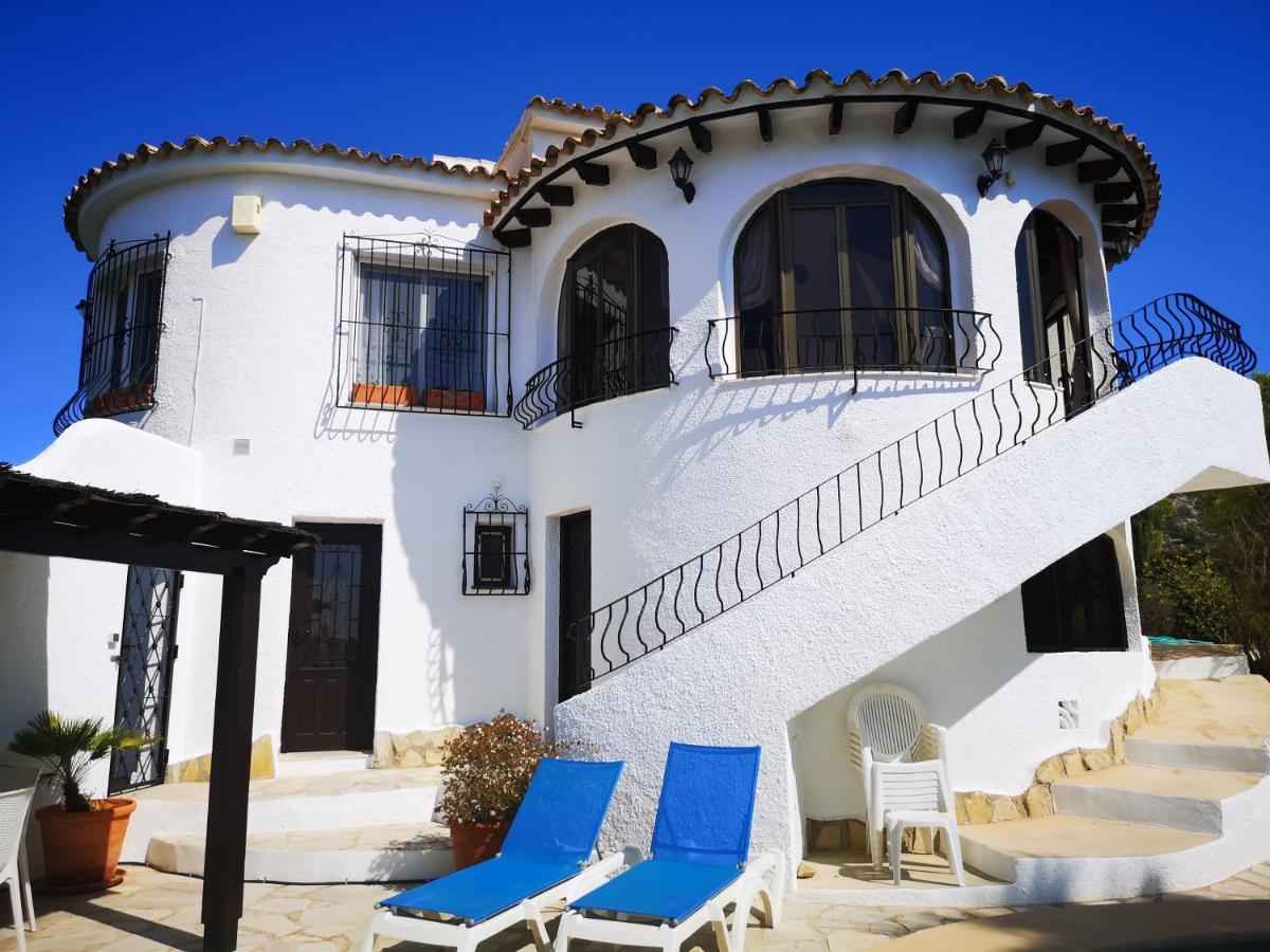 La Madrugada - Luxury Moraira Villa With Sea Views And Private Heated Pool Buitenkant foto