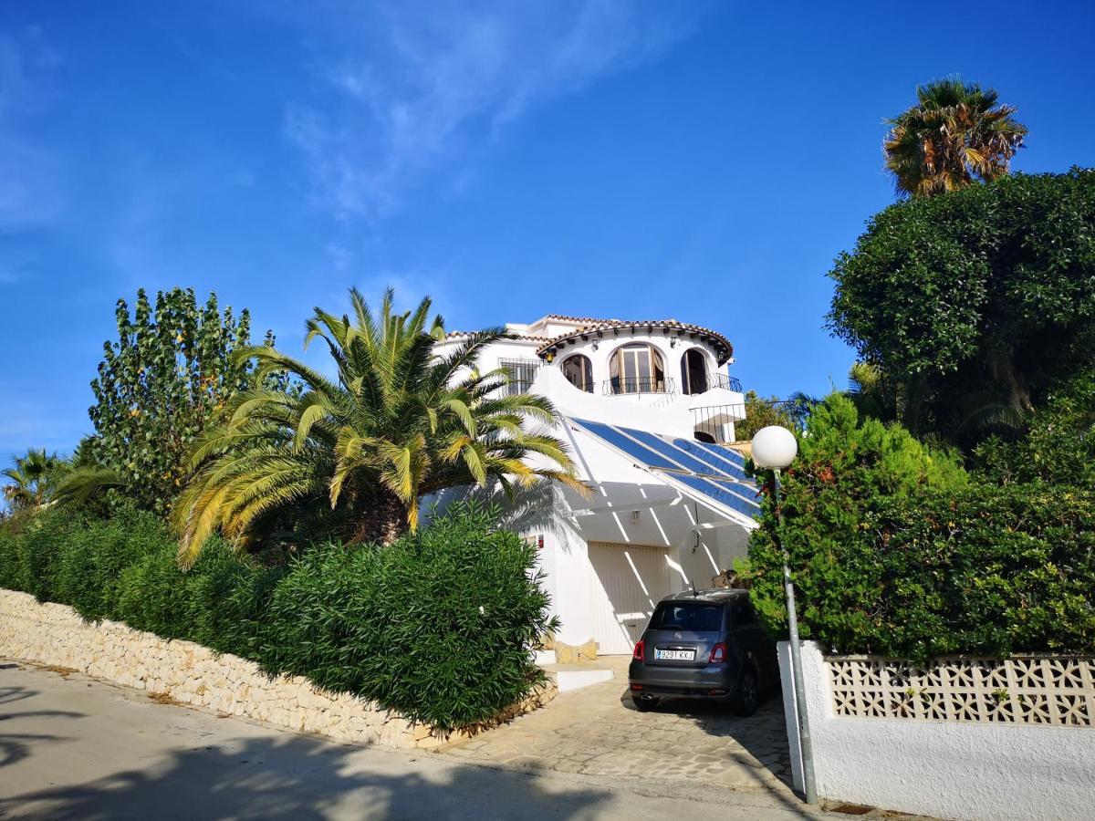 La Madrugada - Luxury Moraira Villa With Sea Views And Private Heated Pool Buitenkant foto