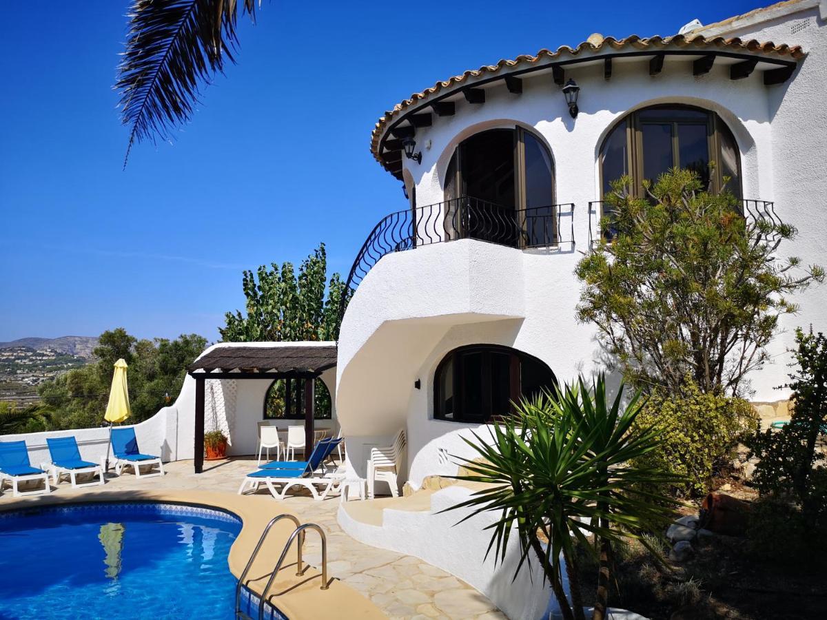 La Madrugada - Luxury Moraira Villa With Sea Views And Private Heated Pool Buitenkant foto