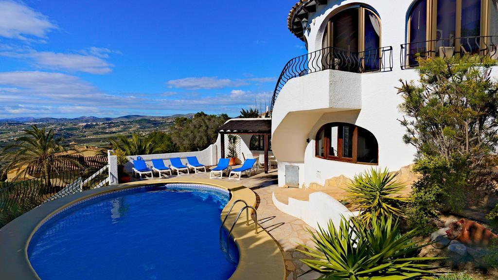 La Madrugada - Luxury Moraira Villa With Sea Views And Private Heated Pool Buitenkant foto