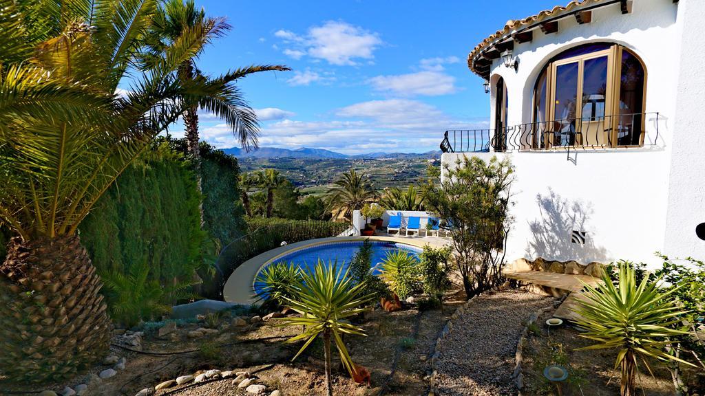 La Madrugada - Luxury Moraira Villa With Sea Views And Private Heated Pool Buitenkant foto